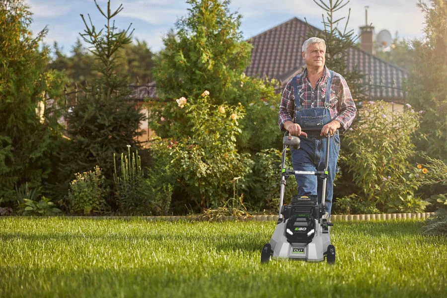 self propelled cordless lawn mowers